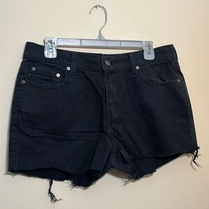 Levi’s 515 Black Jean shorts. Size 12